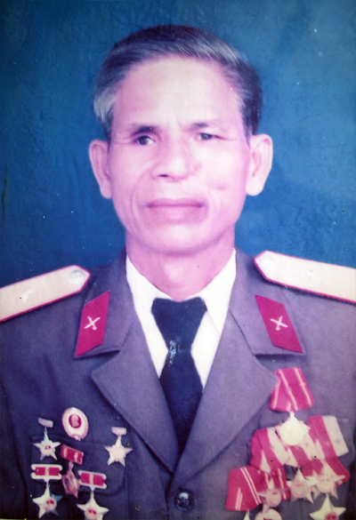 Chiến sĩ đặc công nước Nguyễn Cao Tuyên.