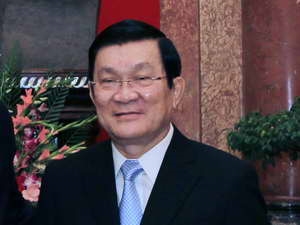 Chủ tịch nước Trương Tấn Sang. (Ảnh: Nguyễn Khang/TTXVN)