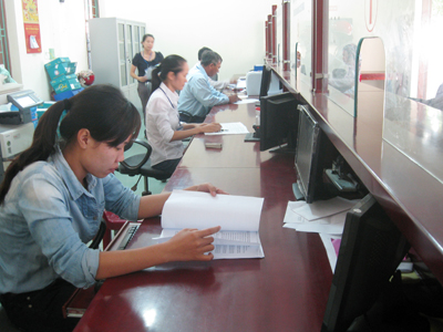 Nhiều đơn vị, địa phương trong tỉnh đã triển khai thành công cơ chế một cửa liên thông