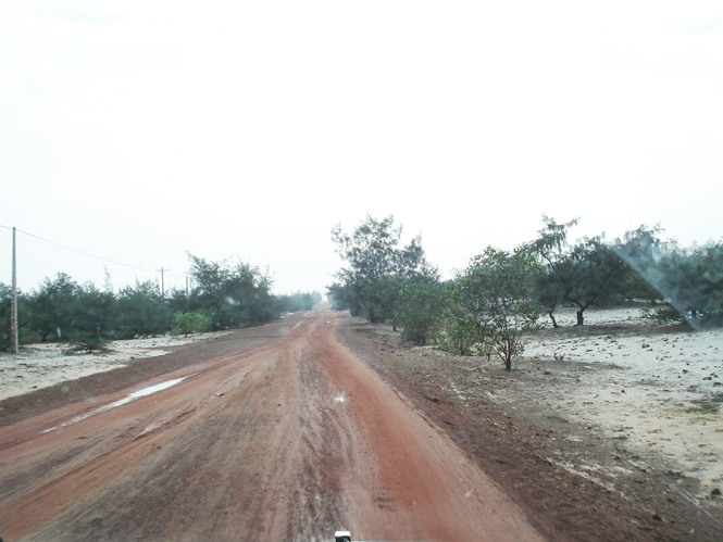 Vùng cát Ngư Thuỷ còn hoang sơ đang chờ các nhà đầu tư