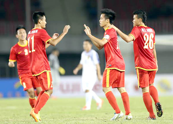 Lựa chọn duy nhất của U23 Việt Nam là đánh bại U23 Malaysia. Ảnh: Quang Nhựt