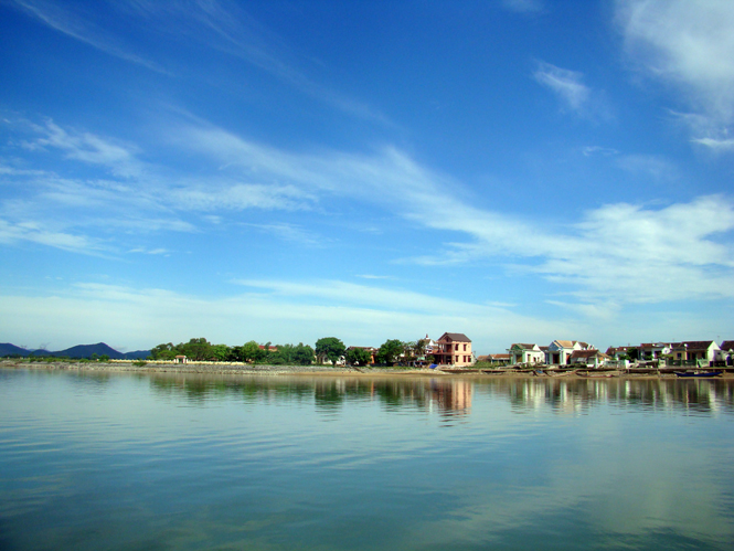 Ảnh 7 : Một góc Cồn Nâm.           Ảnh: P.V