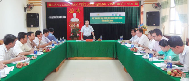 Đồng chí Trần Văn Tuân, UVTV Tỉnh uỷ, Phó Chủ tịch UBND kết luận tại cuộc họp.