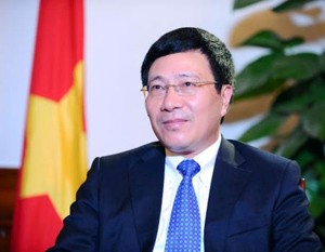 Phó Thủ tướng, Bộ trưởng Ngoại giao Phạm Bình Minh. Ảnh Minh Thăng