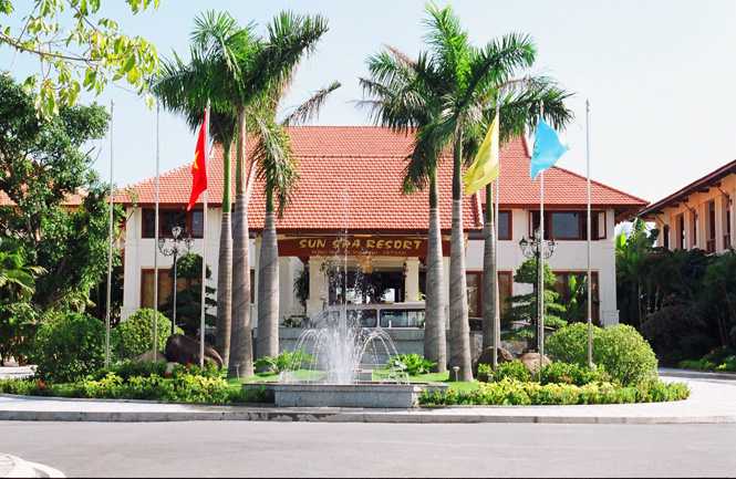 Khách sạn nghỉ dưỡng Sun Spa là cơ sở lưu trú du lịch đầu tiên đạt tiêu chuẩn quốc tế 5 sao tại Quảng Bình.