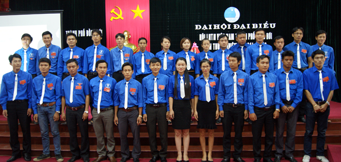 Ủy ban Hội LHTN thành phố Đồng Hới nhiệm kỳ 2014-2019.