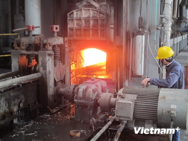 Nhiều sản phẩm thép trong nước đã từng bước thay thế được hàng nhập khẩu (Ảnh: Đức Duy/Vietnam+)