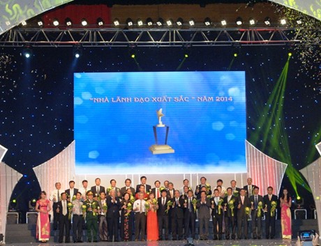 Tại Lễ tôn vinh, có 62 doanh nghiệp được Ban tổ chức tôn vinh và 33 nhà lãnh đạo doanh nghiệp xuất sắc được biểu dương. Ảnh: VGP/Lê Sơn