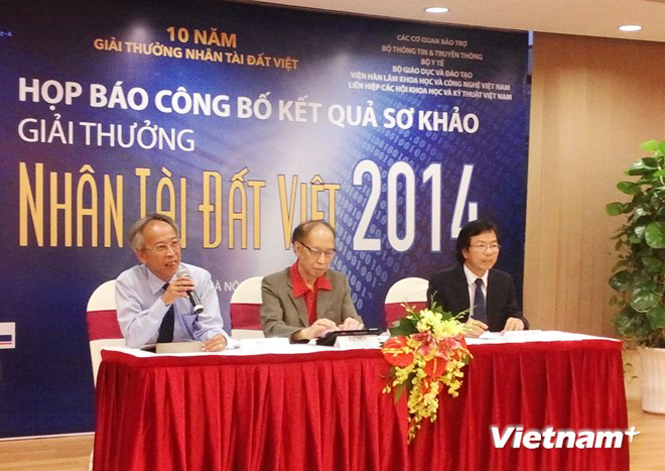 Ban tổ chức đã nhận được 240 sản phẩm dự thi Nhân tài Đất Việt 2014. (Ảnh: K.D/Vietnam+)