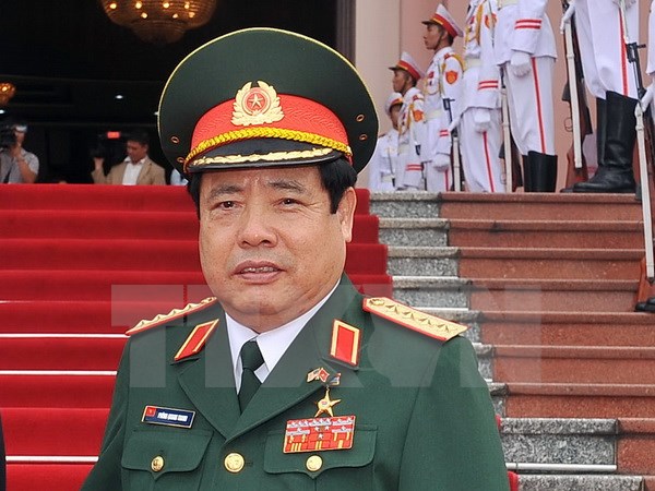 Bộ trưởng Bộ Quốc phòng Phùng Quang Thanh. (Ảnh: Trọng Đức/TTXVN)