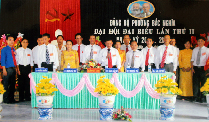Ban chấp hành Đảng bộ phường Bắc Nghĩa nhiệm kỳ 2010-2015.