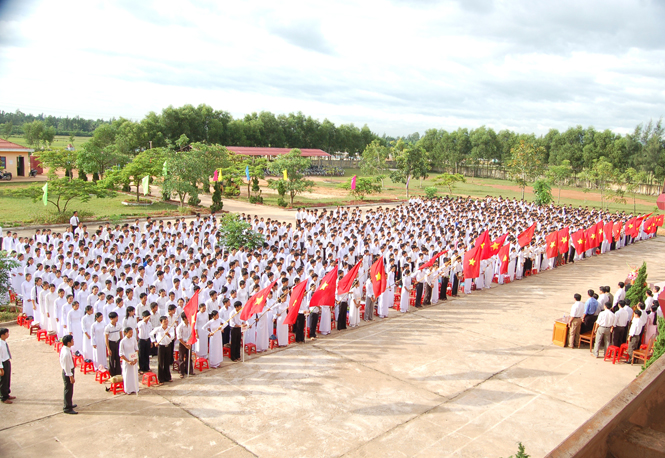Trường THPT Trần Hưng Đạo hôm nay.