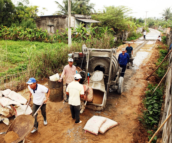Việc sử dụng các khoản đóng góp của nhân dân trong xây dựng nông thôn mới ở huyện Quảng Trạch sẽ được tiến hành thanh tra công khai, minh bạch.