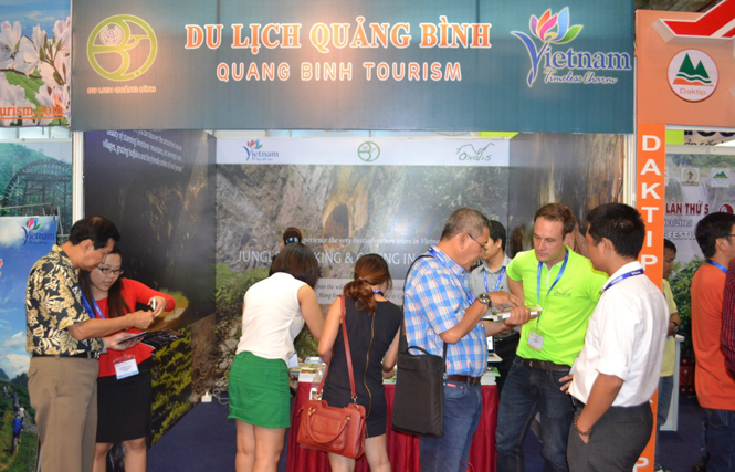 Giới thiệu du lịch Quảng Bình tại Hội chợ du lịch Quốc tế ITE-TP.HCM