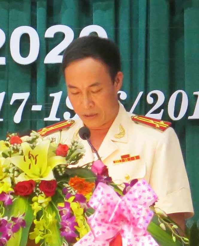 Thượng tá Lê Thanh Hòa.