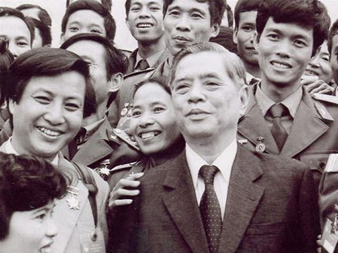 Tổng Bí thư Nguyễn Văn Linh là người đầu tiên khởi xướng công cuộc đổi mới tại Đại hội VI năm 1986 (Ảnh tư liệu)
