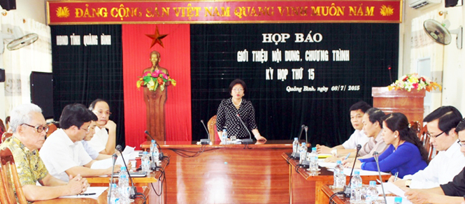 Đồng chí Nguyễn Thị Thanh Hương, UVTV Tỉnh ủy, Phó Chủ tịch HĐND tỉnh kết luận hội nghị.