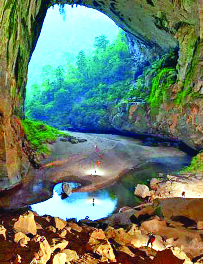 Hệ thống hang động kỳ vĩ Phong Nha-Kẻ Bàng đã đưa Quảng Bình trở thành “Vương quốc hang động”.
