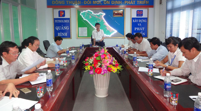 Đồng chí Nguyễn Ngọc Phương, Tỉnh ủy viên, Phó trưởng Đoàn đại biểu Quốc hội tỉnh kết luận buổi giám sát