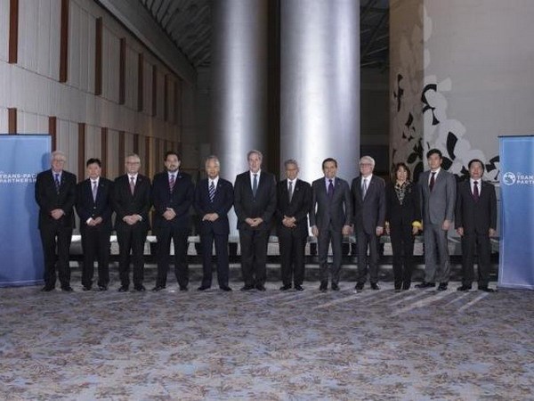 Bộ trưởng các nước tham gia đàm phán Thỏa thuận Hiệp định đối tác xuyên Thái Bình Dương. (Nguồn: Reuters)