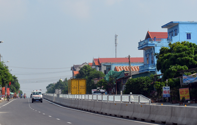  Một góc trung tâm huyện Quảng Ninh