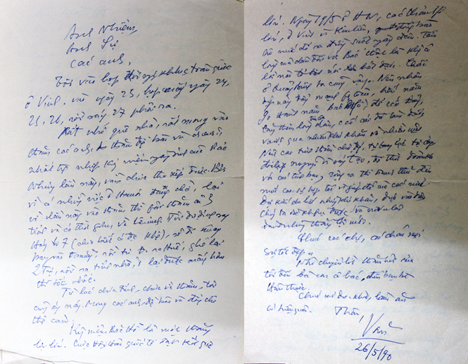 Bức thư Đại tướng gửi Quảng Bình 25 năm về trước.