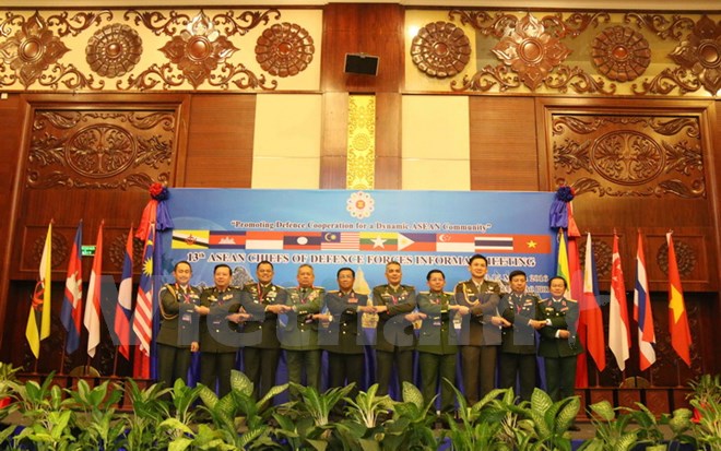Các tư lệnh quốc phòng ASEAN sẽ cùng nhau thảo luận các biện pháp nhằm tăng cường sự hiểu biết lẫn nhau, lòng tin và hợp tác. (Ảnh: Phạm Kiên/Vietnam+)