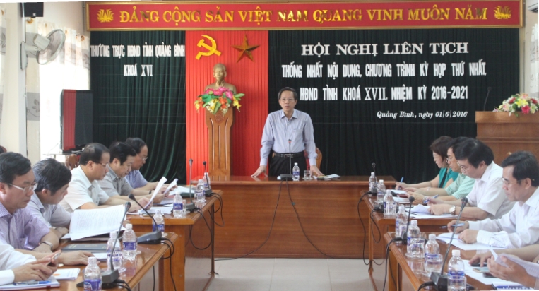  Đồng chí Hoàng Đăng Quang, Ủy viên Trung ương Đảng, Bí thư Tỉnh ủy, Chủ tịch HĐND tỉnh kết luận hội nghị.