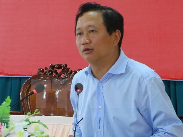 Phó Chủ tịch Ủy ban Nhân dân tỉnh Hậu Giang Trịnh Xuân Thanh. (Ảnh: Huỳnh Sử/TTXVN)