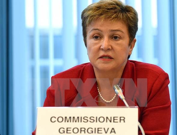 Ủy viên EU, bà Kristalina Georgieva. (Nguồn: AFP/TTXVN)