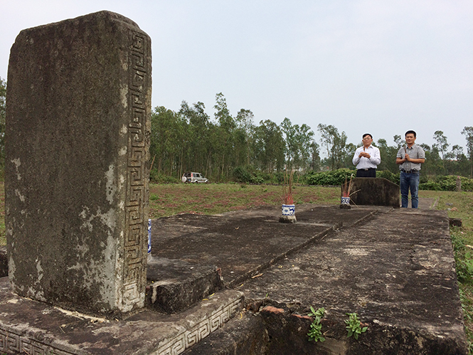  Theo các vị cao niên, đây là mộ của các vị tướng chết trong thời Trịnh Nguyễn.