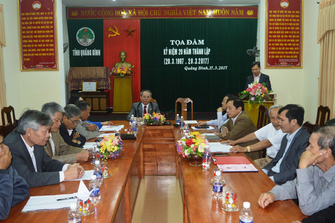 Đồng chí Nguyễn Tiến Hoàng phát biểu tại buổi tọa đàm