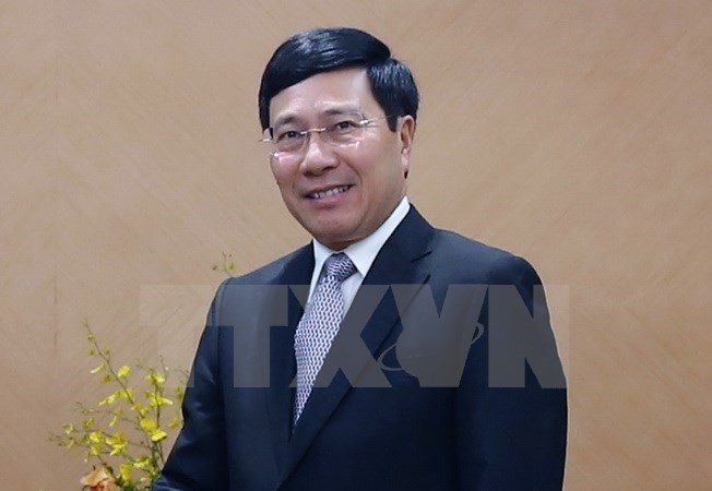Phó Thủ tướng, Bộ trưởng Ngoại giao Phạm Bình Minh. (Ảnh: Nguyễn Khang/TTXVN)