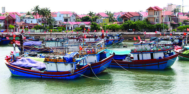 Bảo Ninh đã có nhiều tàu thuyền công suất lớn, trang bị phương tiện hiện đại để vươn khơi.