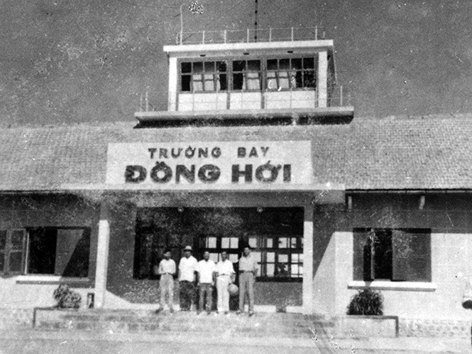 Trường bay Đồng Hới trước năm 1954.
