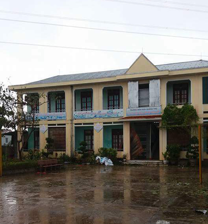 Trường mầm non Quảng Thọ.