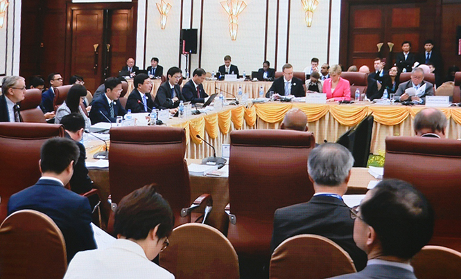 Có 42 bộ trưởng và 300 đại biểu tham dự Hội nghị AMM lần thứ 29 diễn ra tại Đà Nẵng ngày 8 -11-2017.