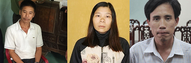 Các đối tượng Nguyễn Trung Trực, Trần Thị Xuân và Hoàng Đức Bình đã tích cực hợp tác và ăn năn hối cải sau khi bị bắt.