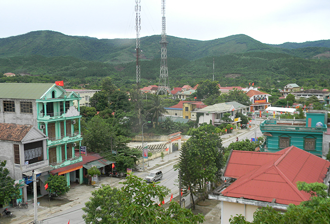 Thị trấn Đồng Lê ngày càng khởi sắc.