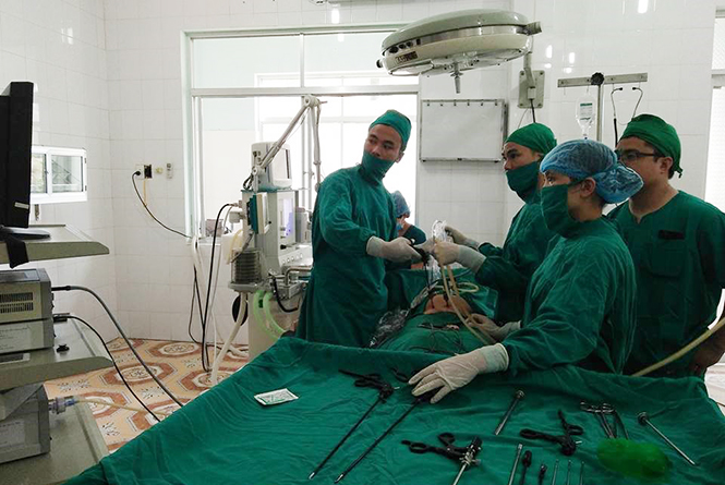 Hoạt động ứng dụng kỹ thuật cao ở Bệnh viện đa khoa khu vực Bắc Quảng Bình đã phát huy hiệu quả tích cực trong công tác điều trị.