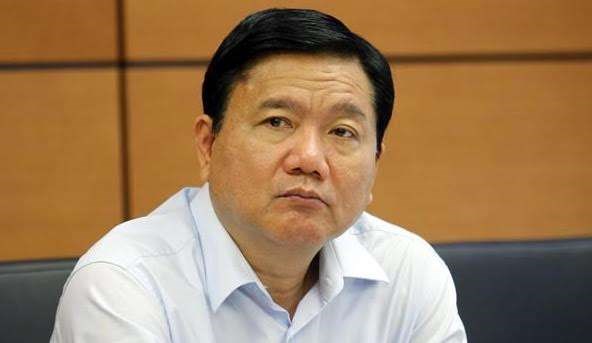 Ông Đinh La Thăng bị đình chỉ sinh hoạt Đảng.