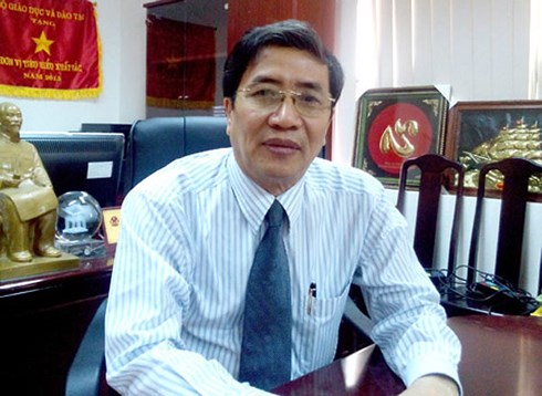  Ông Vũ Đình Chuẩn, Vụ trưởng Vụ Giáo dục Trung học, Bộ GD-ĐT (ảnh: Đại đoàn kết)