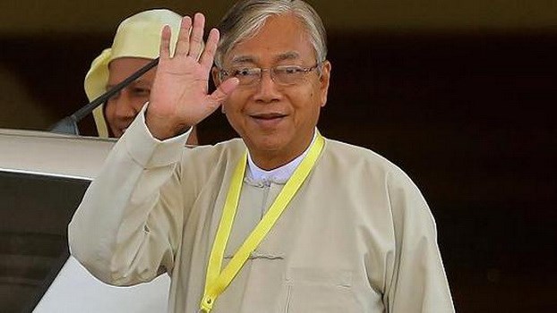 Tổng thống Myanmar U Htin Kyaw. (Nguồn: cnbc.com)