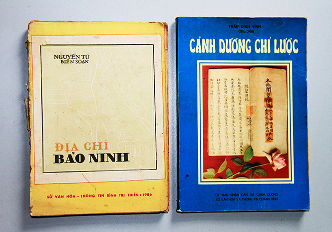 Hai cuốn địa chí làng xã đầu tiên của tỉnh Quảng Bình biên soạn dựa trên gợi ý từ “Đề cương viết xã chí” của Giáo sư Nguyễn Đổng Chi