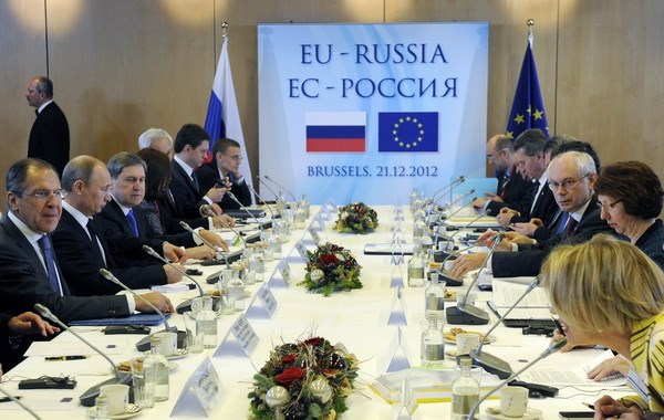 Hội nghị thượng đỉnh Nga-EU năm 2012. (Nguồn: AFP/TTXVN)