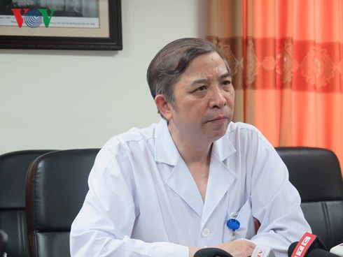 PGS- TS Vũ Bá Quyết, Giám đốc Bệnh viện Phụ sản Trung ương.