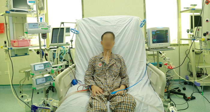 Ông Trần Ngọc Hanh là người nhận phổi, ít ngày nữa là anh có thể về đoàn tụ với gia đình - Ảnh: BVCC