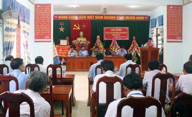 Đại biểu HĐND tỉnh tiếp xúc với cử tri huyện Quảng Trạch trước kỳ họp thứ 7, HĐND tỉnh khoá XVII