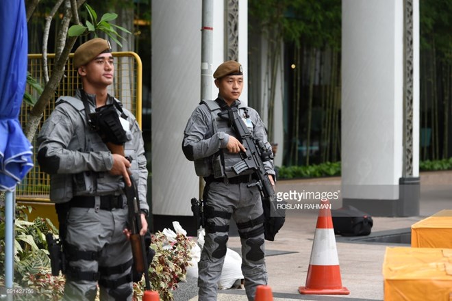 Biệt đội Gurkha của Singapore. (Nguồn: Getty Images)