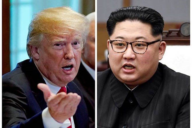 Tổng thống Donald Trump và Nhà lãnh đạo Kim Jong-un. (Nguồn: Global News)